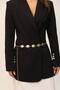 Papatya Gold Detailed Women's Waist Chain Waist Belt, Dress Belt, Skirt Belt, Trouser Belt