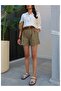 Loose Cut Linen Shorts