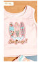 Girl's Swimsuit with Shorts Set of Two - Bikini Set - 2
