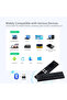 4-in-1 Rechargeable Voice Air Mouse Remote with Mini Wireless Keyboard – 2.4G RF, USB-C, Gyroscope - 2