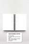 A5 Spiral Thick Cover Unlined Notepad, 80 Sheets 160 Pages, Colored Sheets - 6