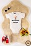100% Organic Cotton the Owner of the Venue New Arrived Printed Snap Fastener Baby Short Sleeve Bodysuit - 3