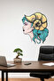 Bohemian Woman Portrait Modern Art Themed Decorative Wall Sticker - 5
