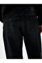Cotton Regular Waist Vintage Straight Fit Jean Pants - 3