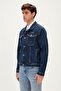 سترة رجالية من Roy Denim باللون الأزرق الداكن - 2