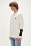 سويت شيرت رجالي مطبوع باللون الأبيض من Be Cool Crewneck Marshmallow - 3