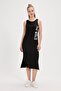 Linda Black Women's Printed Dress - 5