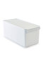 6-Piece Refrigerator Organizer with Lid, In-Cabinet Organizer Storage Container Set 165*355*160 mm - White - 2