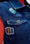 Joanne indigo women's denim vest - 4