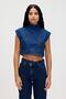 Veronica Indigo Blue Women's Denim Crop