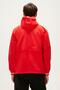 Hurricane windbreaker crimson red red kangaroo pocket men's windbreaker - 3