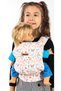 Mini Kangaroo/Toy Kangaroo/Girl's Baby Carrier/Rabbit Pattern (Waist 80 cm)