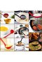 3 Pieces Hard Tip Heat Resistant Silicone Colander Sıpatula Ladle Set - 3