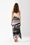 Aquarium Dolphin Pattern Chiffon Pareo, Digital Printing, Quick Dry Pareo, 200X100Cm, Beach Clothing, Pareo - 8