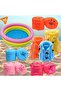 Inflatable Pool Life Vest Children (Yellow-Orange-Blue) - 5