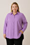 Women's Plus Size Comfortable Shirt - Lilac