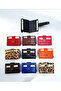 Mechanism Card Holder Snap Coin Compartment Stylish Design