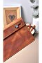 With Phone Compartment - Genuine Leather Wallet - with Magnet and Hand Tape - Large Portfolio 2028 - 4
