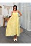 Women's Thin Strap Self Pattern Loose Cut Casual Dress - 4