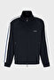 Stretch Cotton Regular Fit Stripe Detail Stand Collar Sweat Men's Sweat Em002872 Af13488 U - 5