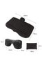 Car Travel Inflatable Mattress Air Bed - Foldable Car Air Bed Cushion with Auto Pump and Two Pillows - 6