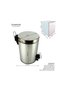 Pedal bin, 2.75L - 4