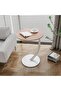 Corner Accent Side Table, Sofa Coffee Table, Nightstand, Sofa Side Snack Table, Bedside End Table, L