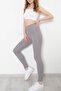 Women's Leggings Ribbed Cotton High Waist - 4