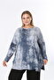 Women's Digital Print Plus Size Tunic - 7