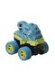 Dinosaur Off-Road T-Rex Friction Toy Car Set – Set of 2 Pull and Drop Vehicles with Dinosaur Design - 6