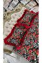 Fitted Sheet and 2 Pillowcases with Ruffles for Bed 160X200 cm in 5 D Digital Fabric - 8