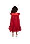 Sequins Sparkle Dark Red Party Dress - 3