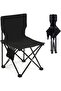 Outdoor Folding Camping Chair - Side Storage Bag, Easy Carry