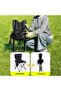 Outdoor Folding Camping Chair - Side Storage Bag, Easy Carry - 3