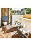 FFD Pack of 10 Wooden Decking Tiles – Interlocking Waterproof Hardwood Floor Tiles - 4