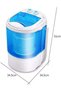 SHOES WASHING MACHINE PORTABLE 360° FAST CLEANING SHOES SANITIZER WITH 2 IN 1 CLOTHES CLEANI - 6