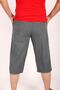 Unisex Linen Fabric Raw Cloth Summer Comfortable Bermuda Capri - 6