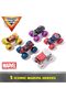 Monster Jam Mini Marvel Vehicle Scale 1:64 Pack of 5 6072344 - 2