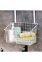 Over Cabinet Door Organizer for Cutting Boards, Steel Wire Kitchen Cabinet Organizer Holder Wall Doo - 5