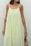 Long Dress with Knit Detail at the Collar 250506 - 6