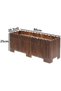 FFD 80x20.5x25cm Vintage Wood Flower Pot for Indoor & Outdoor Gardening - Rectangular Raised Garden - 2