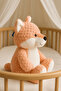 Plush Fox Sleeping Companion Large Size Plush Toy 50cm - 2