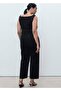 Catherin High Waisted Culotte Jean Pants - 5
