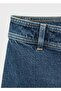 Catherin High Waisted Culotte Jean Pants - 6
