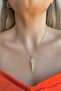 White Moving Fish Steel Necklace