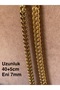 316 l surgical steel interwoven gourmet chain design stainless tarnish steel necklace - 3