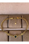 316 l surgical steel interwoven gourmet chain design stainless tarnish steel necklace