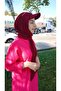 Ready-made Shawl with Hat and Bonnet. Pool Sea Bonnet Shawl that can be used over a Hijab. - 3