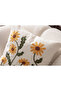 Comfort Series Punch Embroidered Linen Throw Pillow Cover 43X43 cm - 3