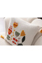 Home Design Double Combination Punch Embroidered Throw Pillow Cover (panch) - 5